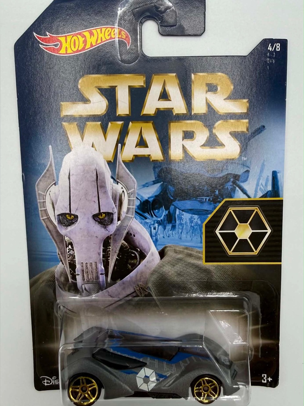 Star Wars Hot Wheels (2014) Separatists General Grievous Sinistra Toy Car 4/8